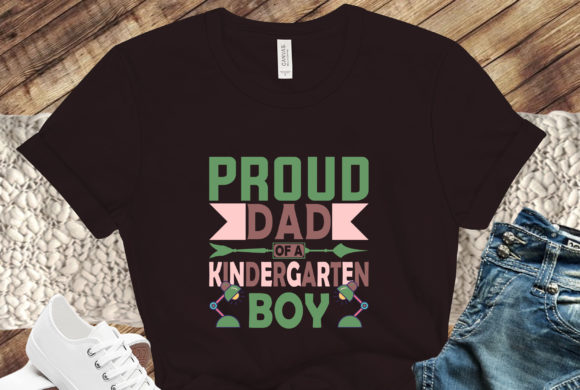 Boy and Father Day T-Shirt Design