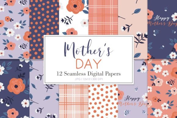 Digital Paper Pack Happy Mother’s Day: A Versatile Resource for Creative and Professional Projects