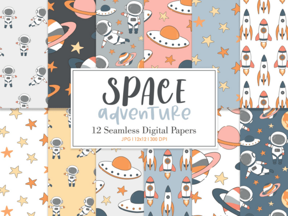 Digital Paper SPACE ADVENTURE: A Creative Revolution in Design