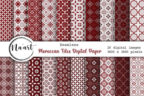 Exploring the Versatility of Moroccan Tiles Digital Paper