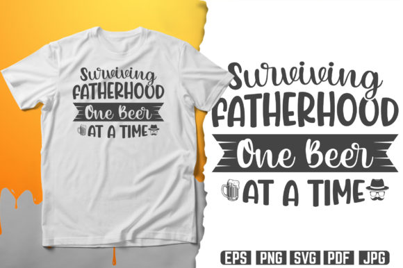 Fatherhood Typography T-shirt Design: A Creative Solution for Modern Fatherhood