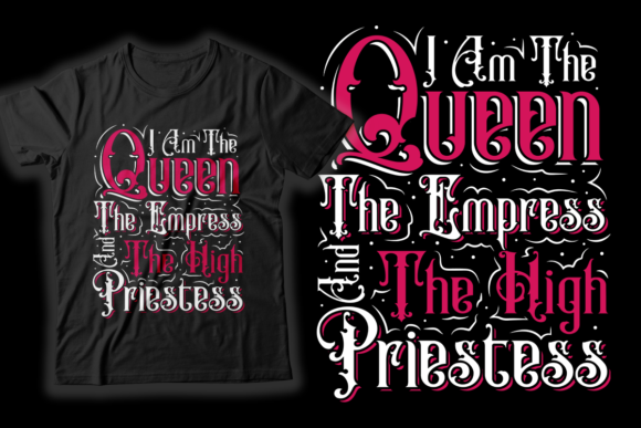 Queen T-Shirt Design
